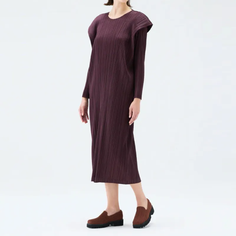 PLEATS PLEASE ISSEY MIYAKE September Midi Dress-4
