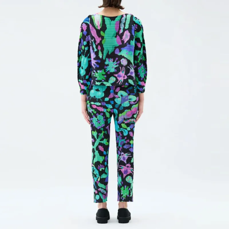 PLEATS PLEASE ISSEY MIYAKE Dance With New Friends Trousers-3