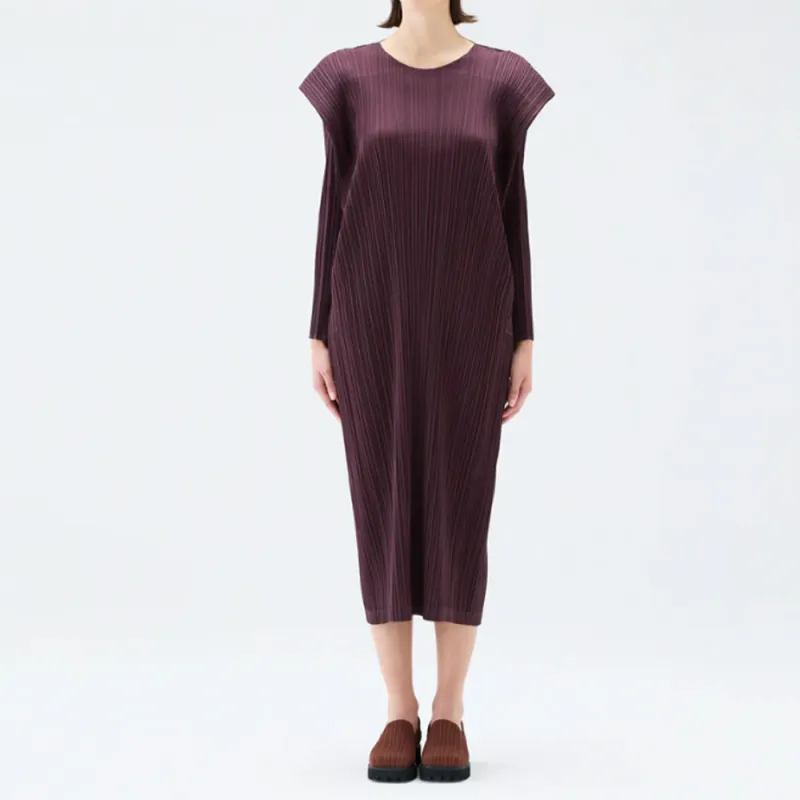 PLEATS PLEASE ISSEY MIYAKE September Midi Dress-1