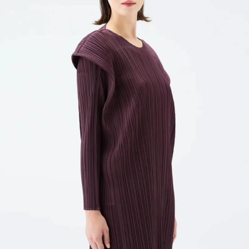 PLEATS PLEASE ISSEY MIYAKE September Midi Dress-5