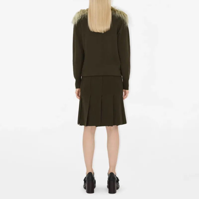 Burberry Long Sleeved Dress Women's Valley Color-2
