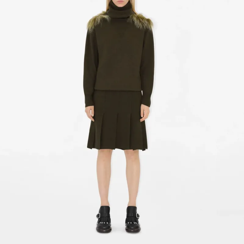 Burberry Long Sleeved Dress Women's Valley Color-1