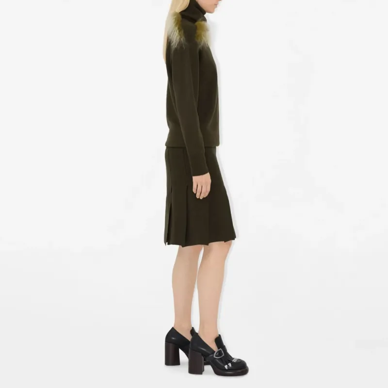 Burberry Long Sleeved Dress Women's Valley Color-3