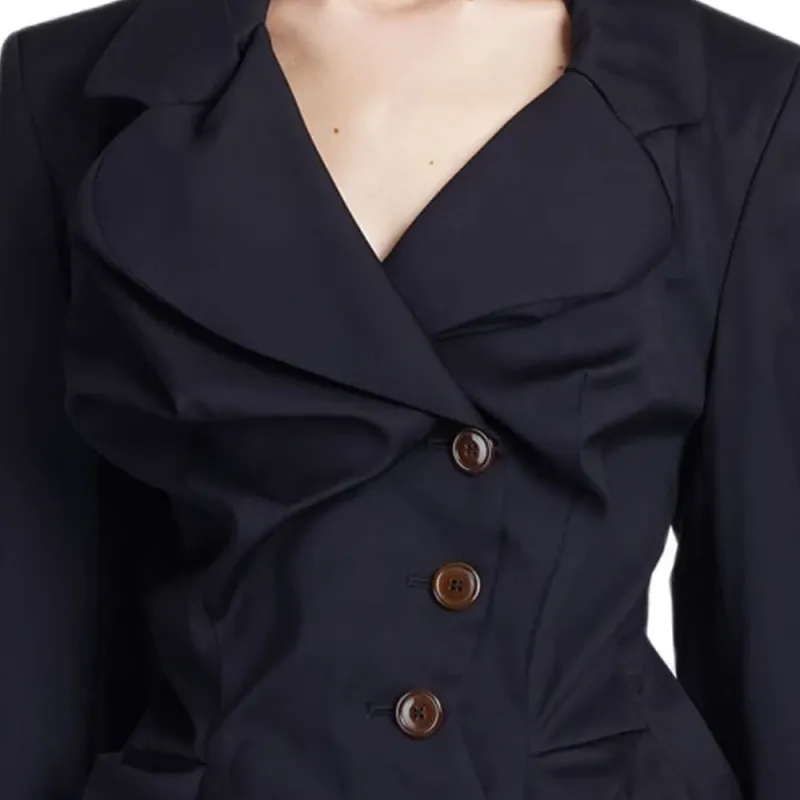 Vivienne Westwood Ruched Single Breasted Jacket-2