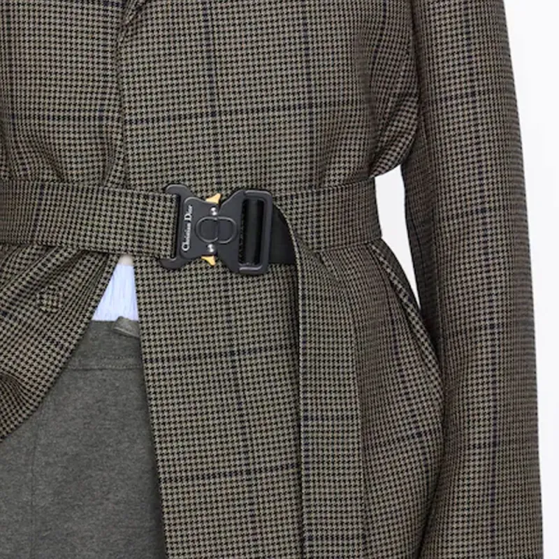 DIOR FW22 Trench Coat Men's Brown-5