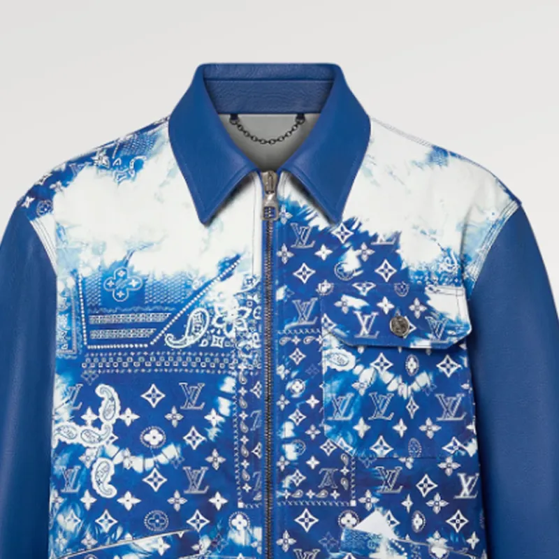 LOUIS VUITTON Jackets Coats Men's Blue-3