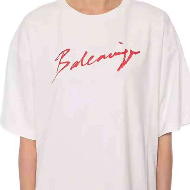Balenciaga 2019 Logo print T shirt-3