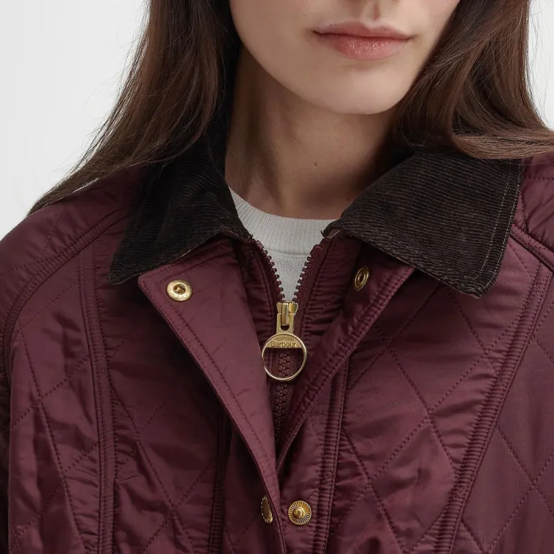 BARBOUR Jackets Coats Women's Cabernet Pearl-5