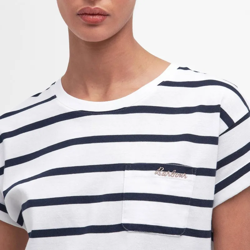 BARBOUR T-Shirts Women's White-4