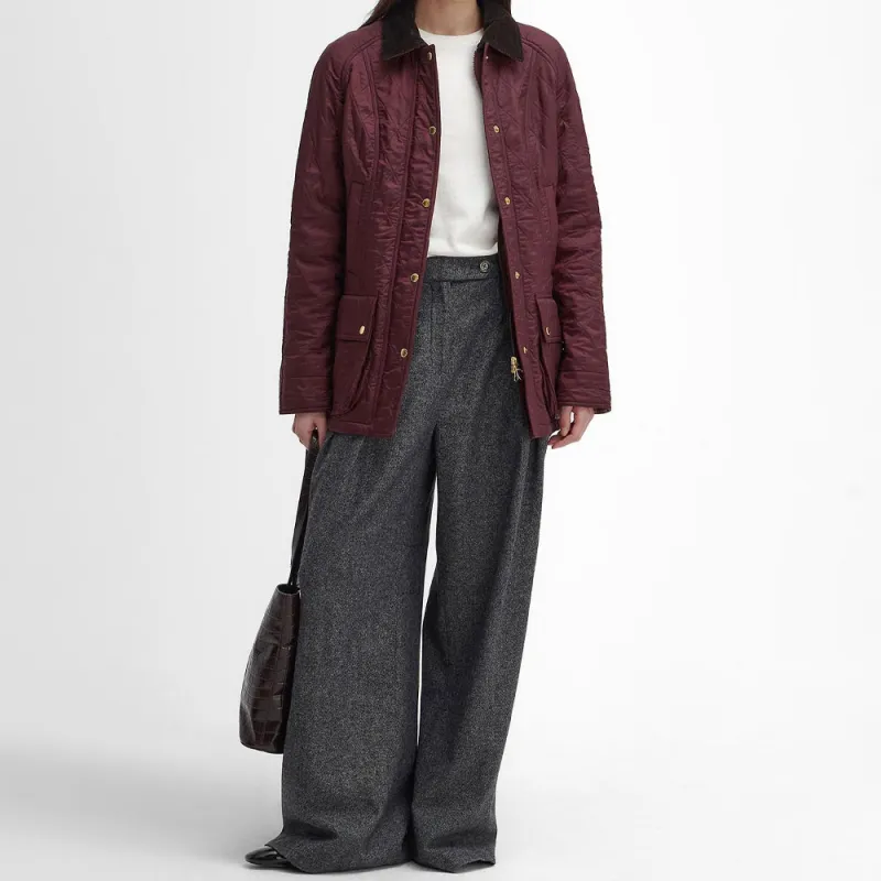 BARBOUR Jackets Coats Women's Cabernet Pearl-1