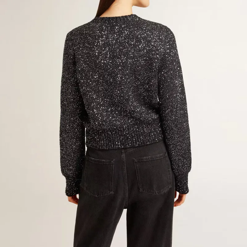 Golden Goose Sequin Embellished Crewneck Jumper-4