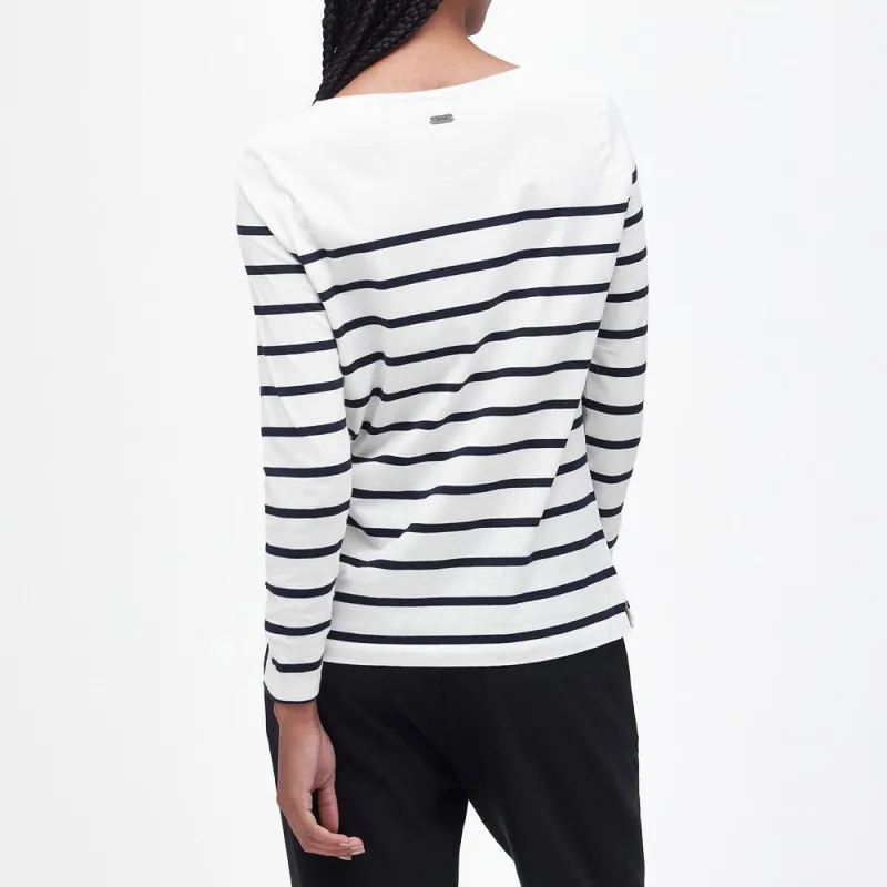 BARBOUR Regular T-Shirt Women's White-3