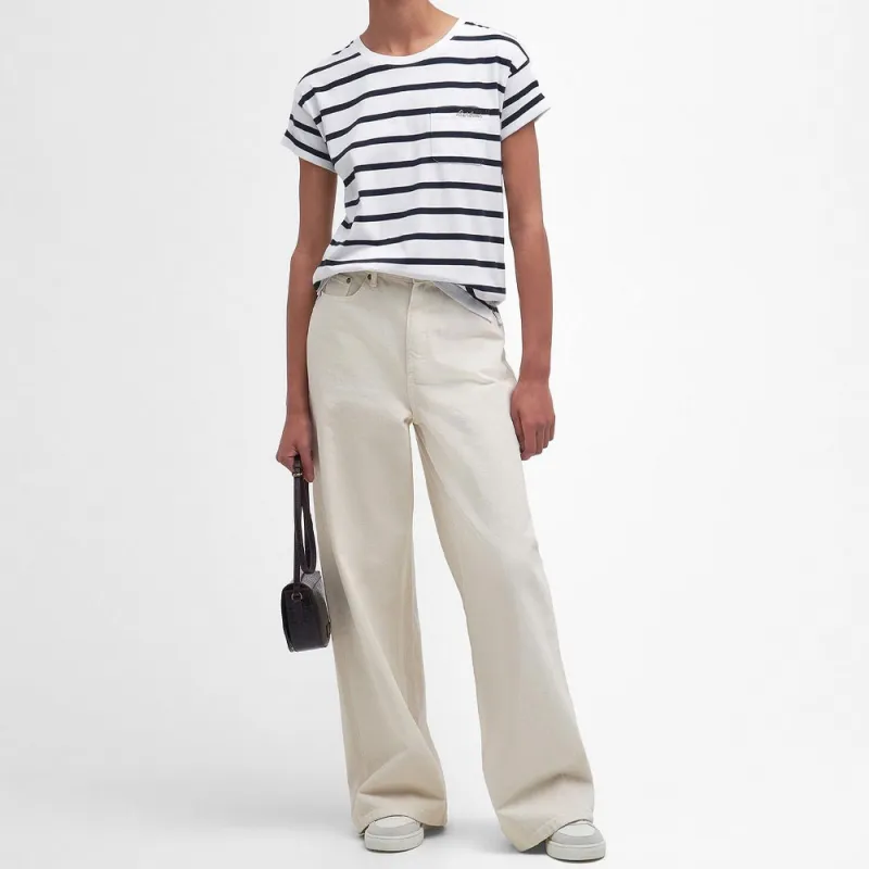 BARBOUR T-Shirts Women's White-1