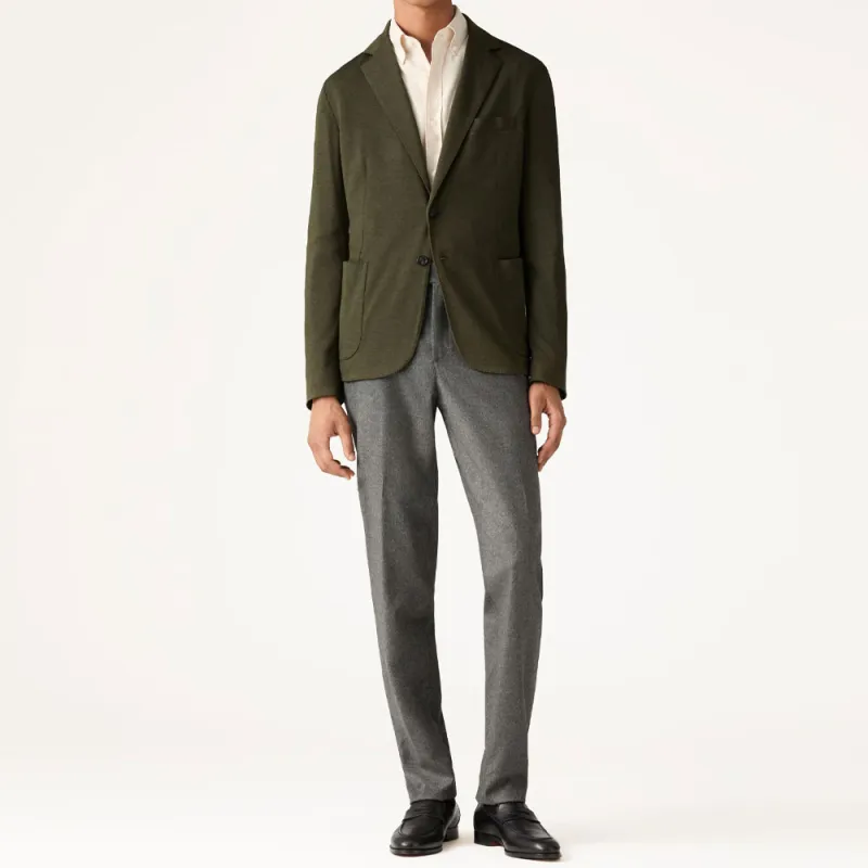 Loro Piana FW24 Cashmere Sweater Men's Pine Forest-2