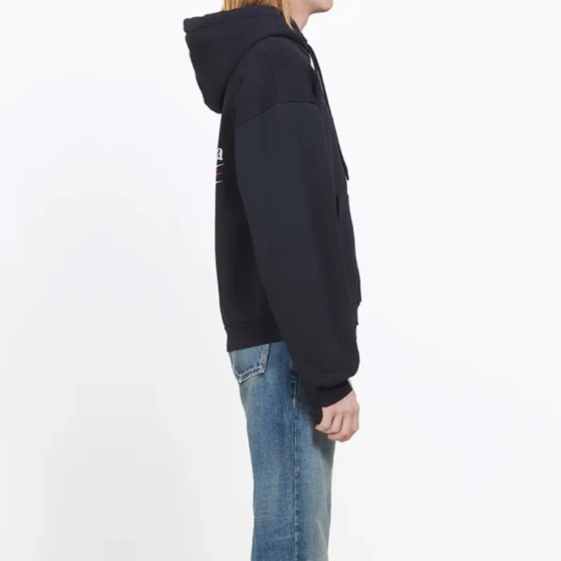 Balenciaga Political Campaign Logo Hoodie-4