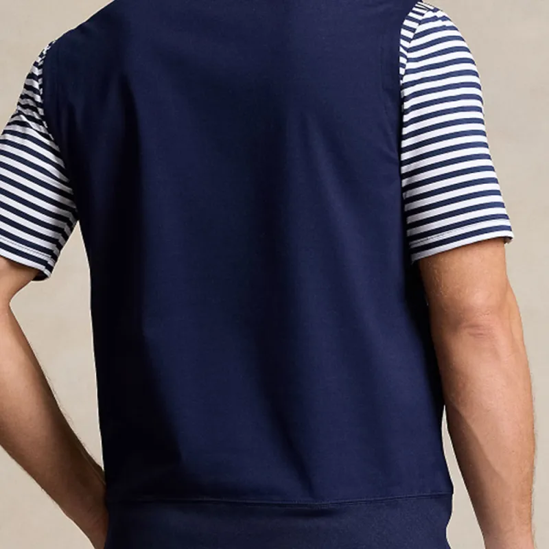 Ralph Lauren SS24 Vest Men's Elegant Dark Blue-5