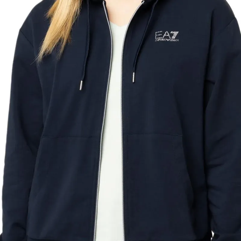 EMPORIO ARMANI FW22 Sweatshirt Women's Dark Blue-5