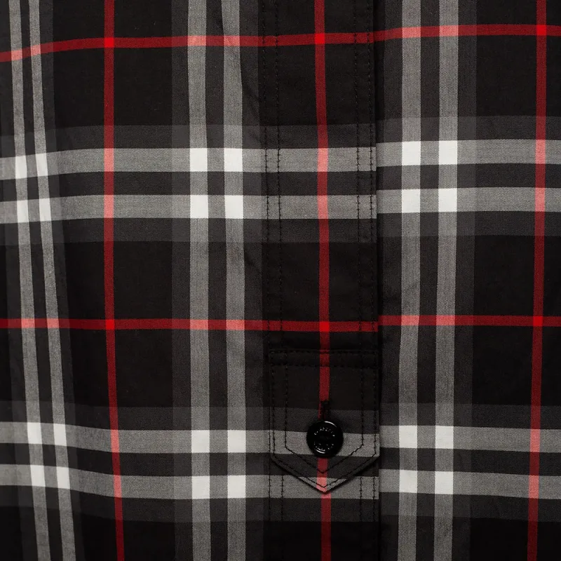 Burberry Shirts Women's Red Plaid-5