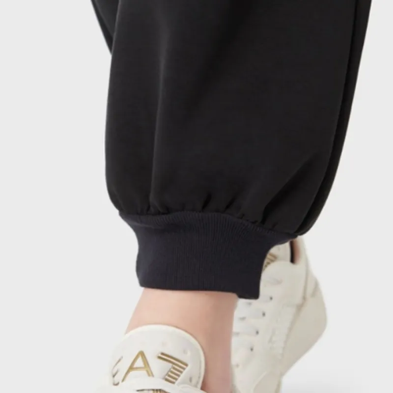EMPORIO ARMANI Knitted Sweatpants Women's Black-5