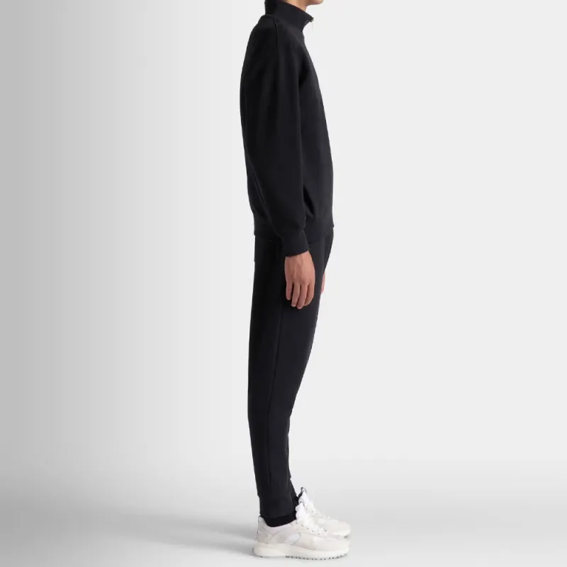 BALLY Logo embroidered Half zip Sweatshirt-4