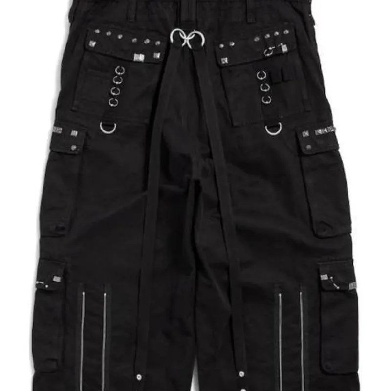 Balenciaga Cargo Pants Regular Fit Men's Black-4