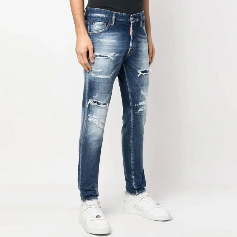 DSQUARED 2 Distressed Skinny Jeans-2