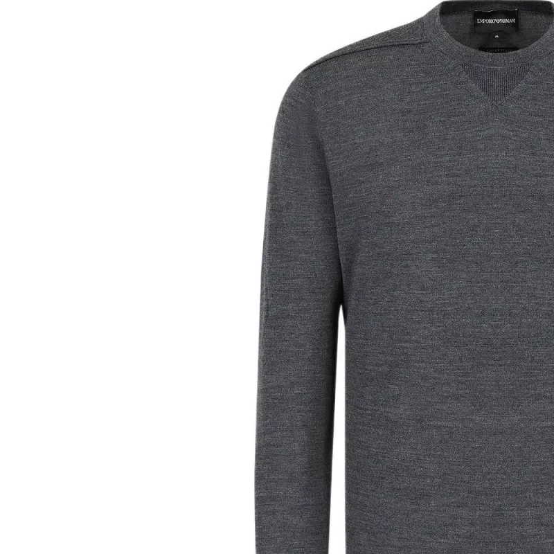 EMPORIO ARMANI Sweaters Men Gray-3