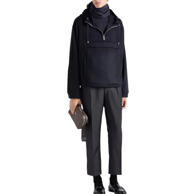 PRADA Sweatshirts Men Blue-1