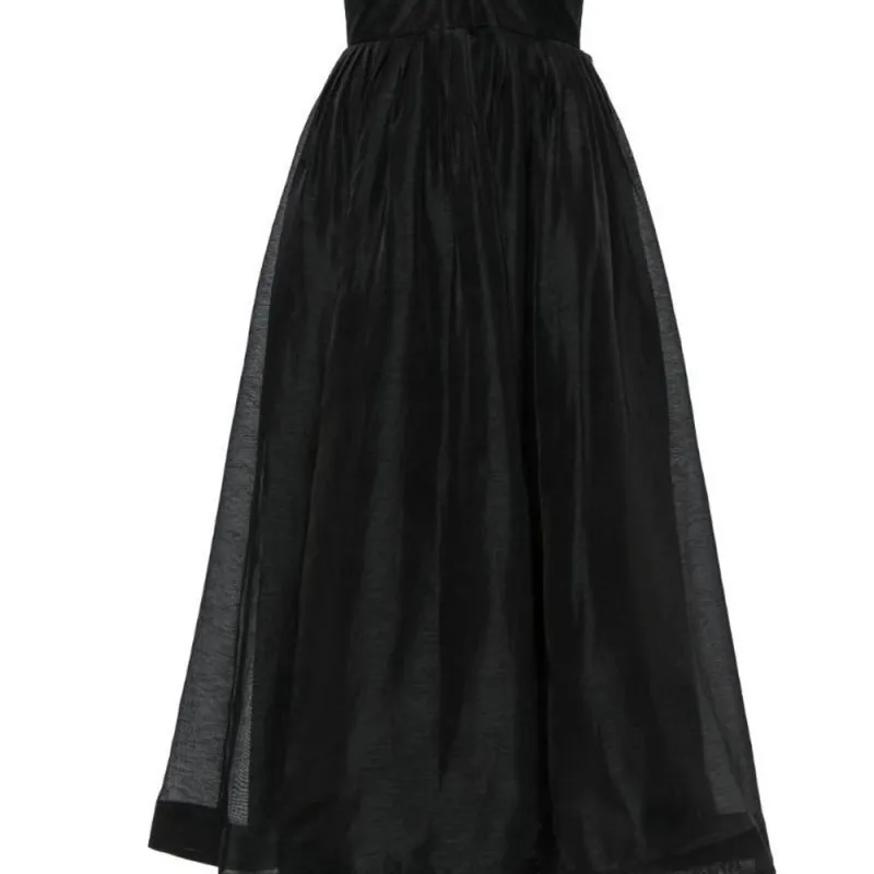 Zimmermann Illustration Gathered Detailed Midi Dress-5