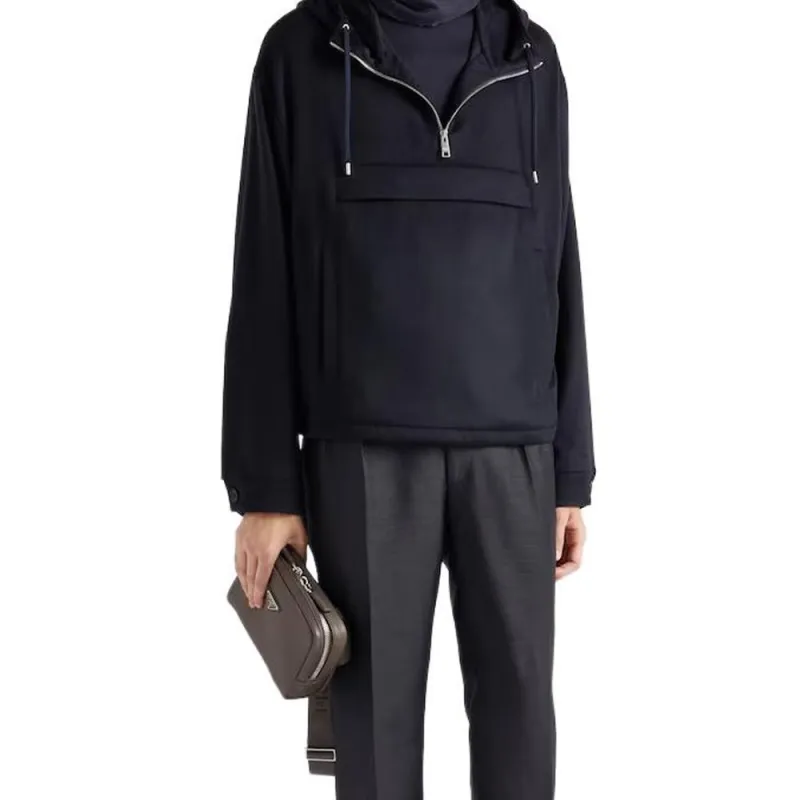 PRADA Sweatshirts Men Blue-2