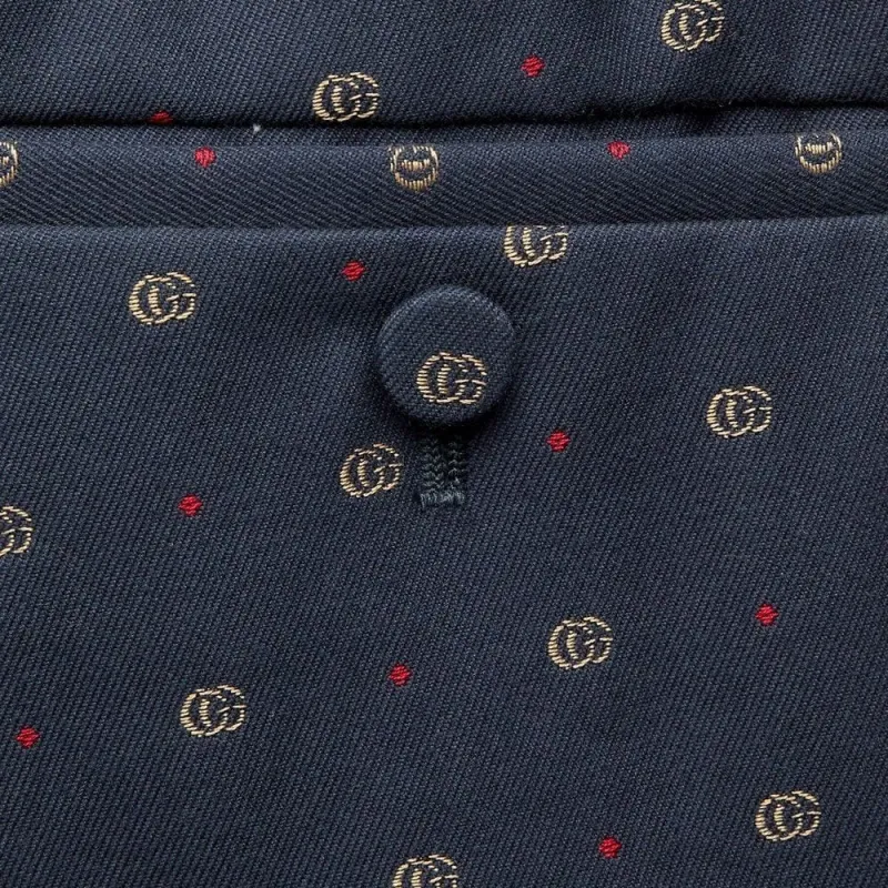 GUCCI Casual Pants Men Blue-5