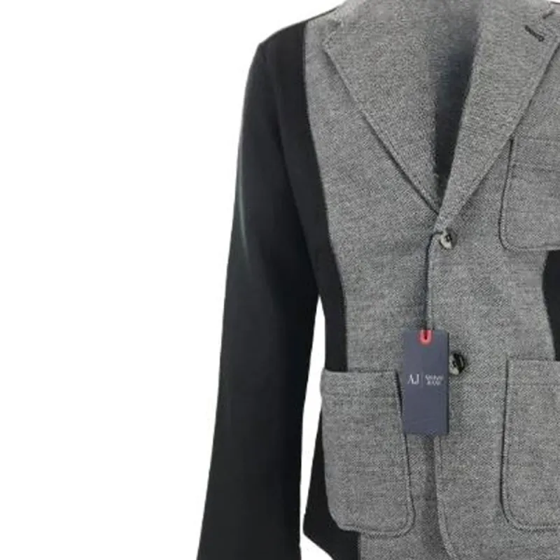 ARMANI JEANS Jackets & Coats Men's Black-3