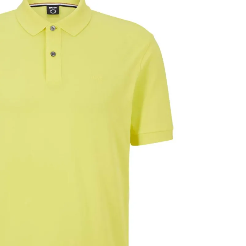 HUGO BOSS Shortsleeved Cotton Polo Shirt-4
