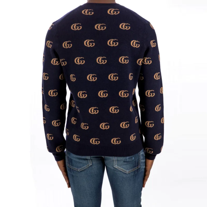 GUCCI Lnterlocking G Cashmere Jumper-3