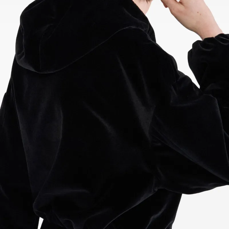 PRADA Zipped Velvet Jacket-4