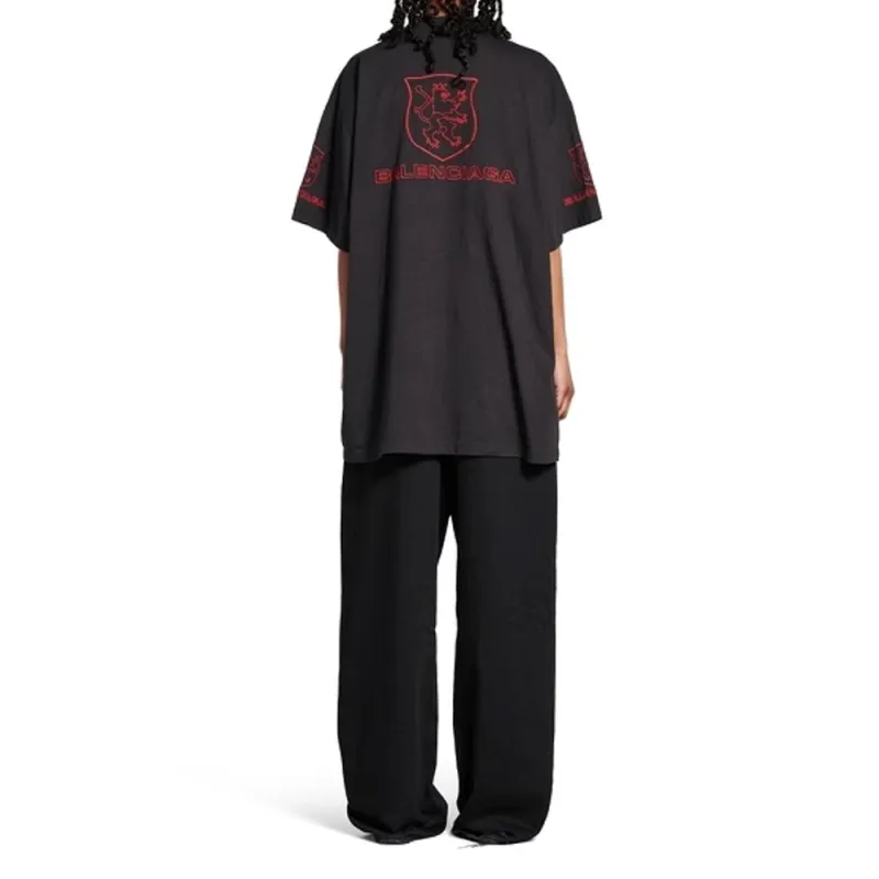 Balenciaga Lion Club Oversized T Shirt-3