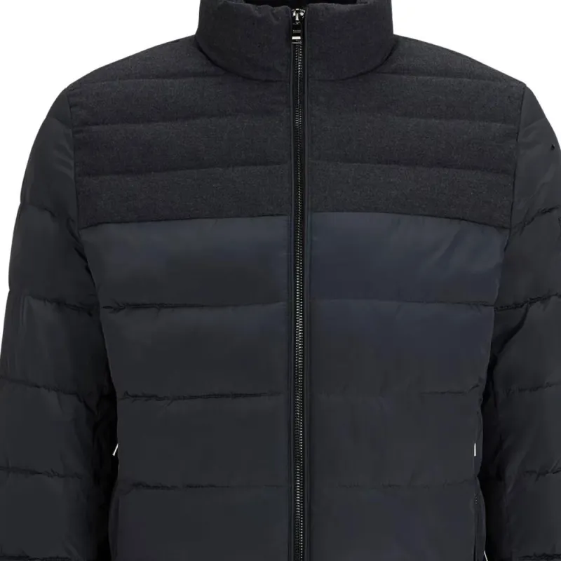 HUGO BOSS Water-Repellent Zipped Padded Jacket-1