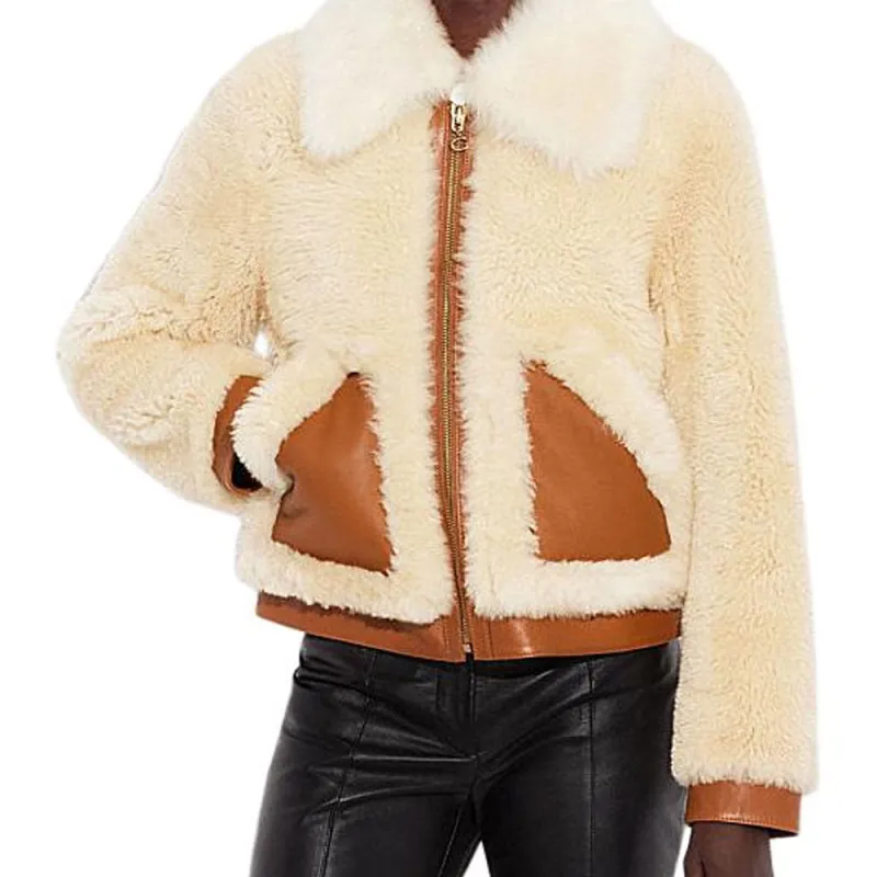 COACH Jackets Women's Beige-2