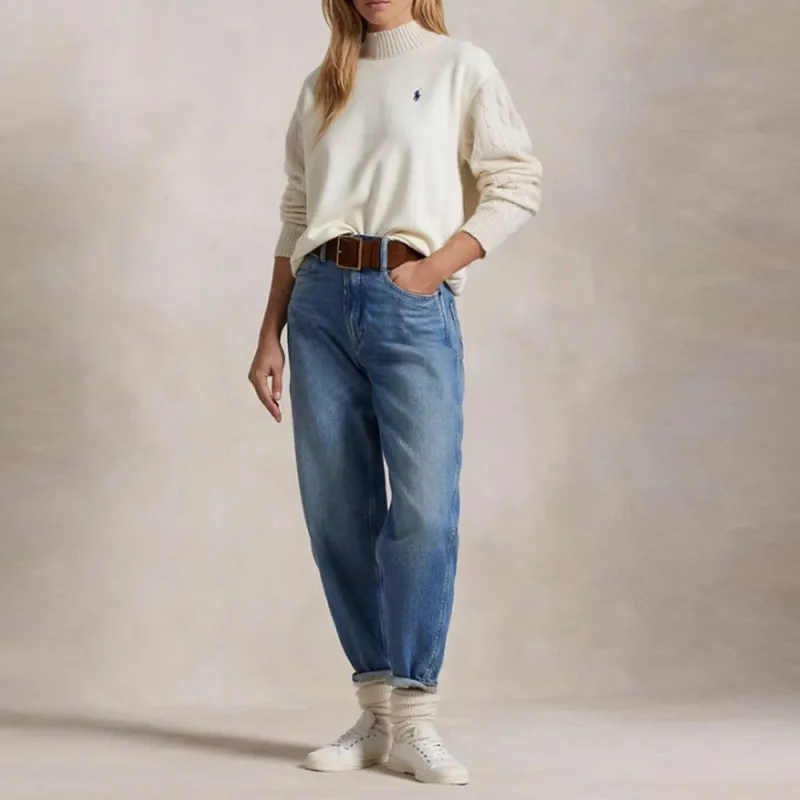 Polo Ralph Lauren FW24 Knitwear Women's Cream-1