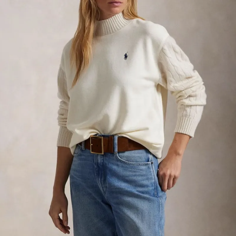 Polo Ralph Lauren FW24 Knitwear Women's Cream-2