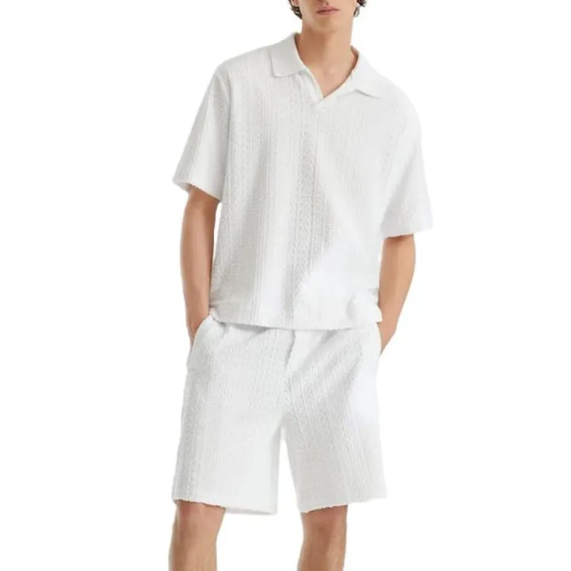 FENDI Polo Shirts Men White-3
