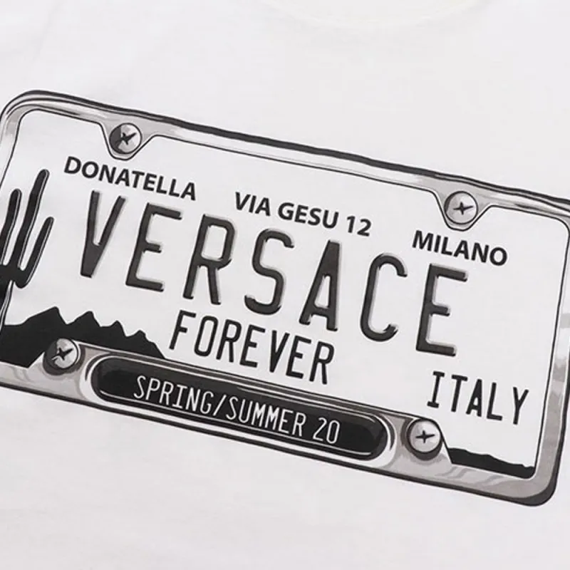 VERSACE VERSACE T Shirt Men's Ecru-5