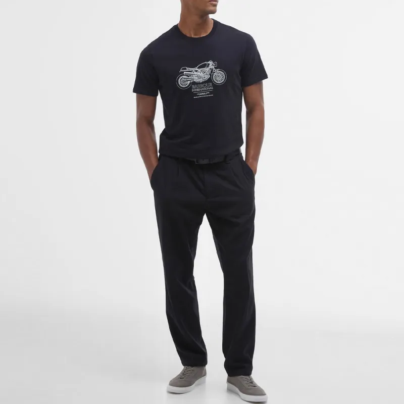 BARBOUR T-Shirt Men's Classic Black-1