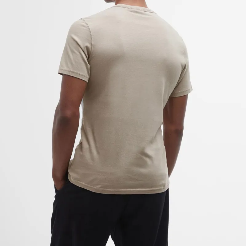 BARBOUR FW24 T-Shirt Men's Khaki-3