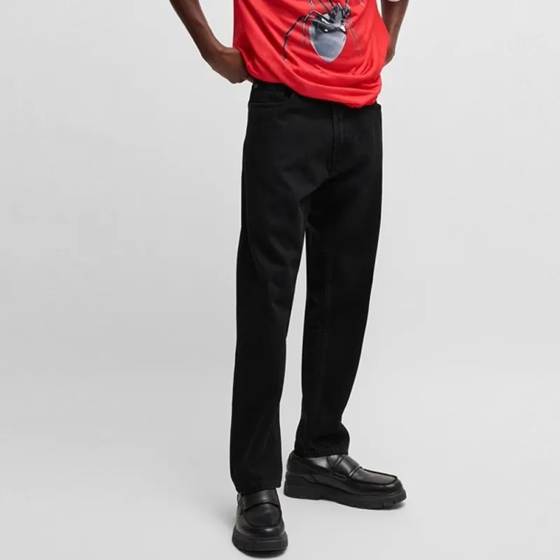 HUGO BOSS SS25 Jeans Men's Black-3
