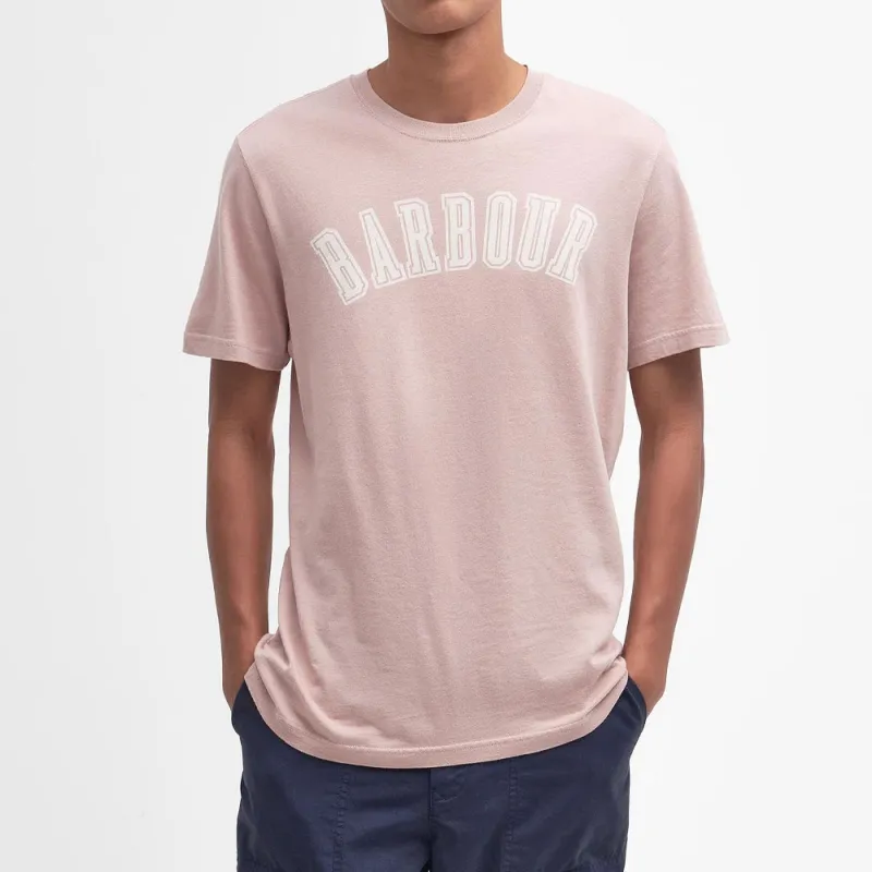 BARBOUR T-Shirt Men's Pink Quartz-2