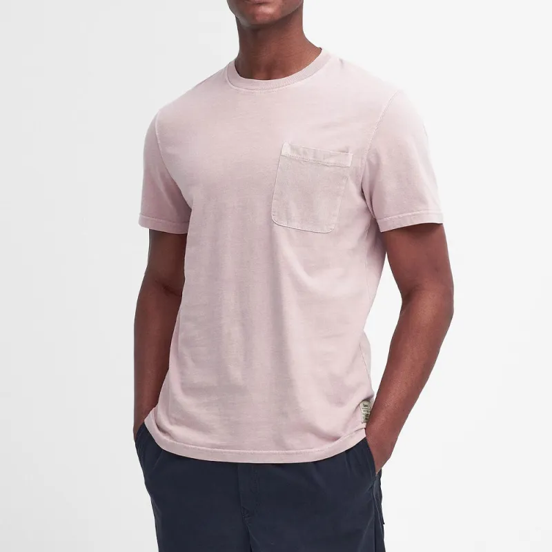 BARBOUR T-Shirt Men's Pink Quartz-2