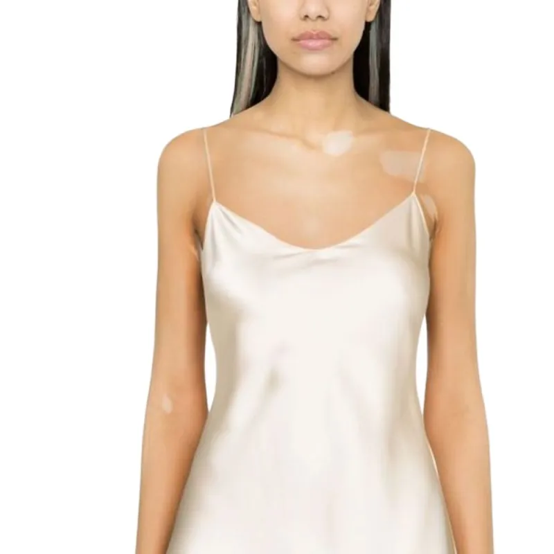 Polo Ralph Lauren V neck Silk Midi Dress-3