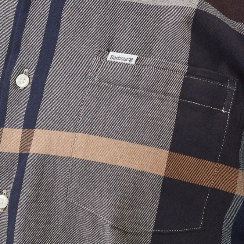 BARBOUR Bearpark Regular Shirt Shirt Men's Umber-2