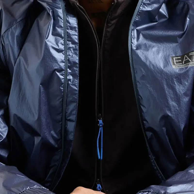 EMPORIO ARMANI EA7 Jackets Coats Men's Blue-4